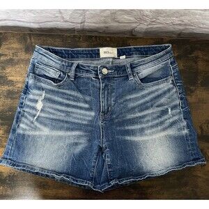BKE Buckle Women’s Denim Jean Shorts Size 30 Stretch Distressed